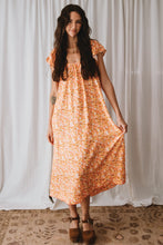 Load image into Gallery viewer, Clementine Frill Midi Dress - Nectar
