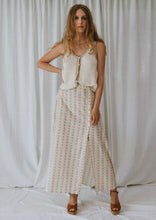 Load image into Gallery viewer, Delilah Stripe Maxi Skirt - Rose
